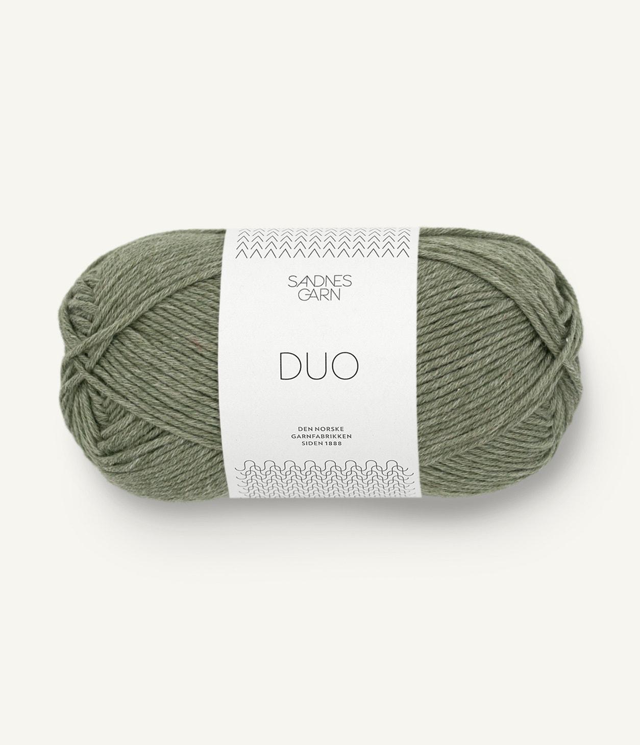 9551 Duo Støvet Mosegrønn