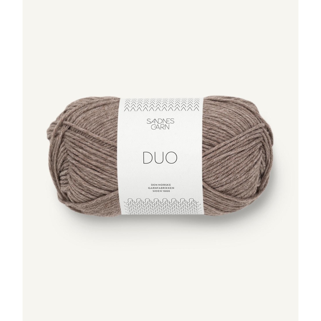 2652 Duo Mørk Beige melert