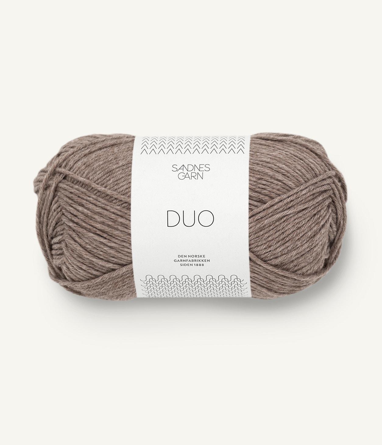 2652 Duo Mørk Beige melert