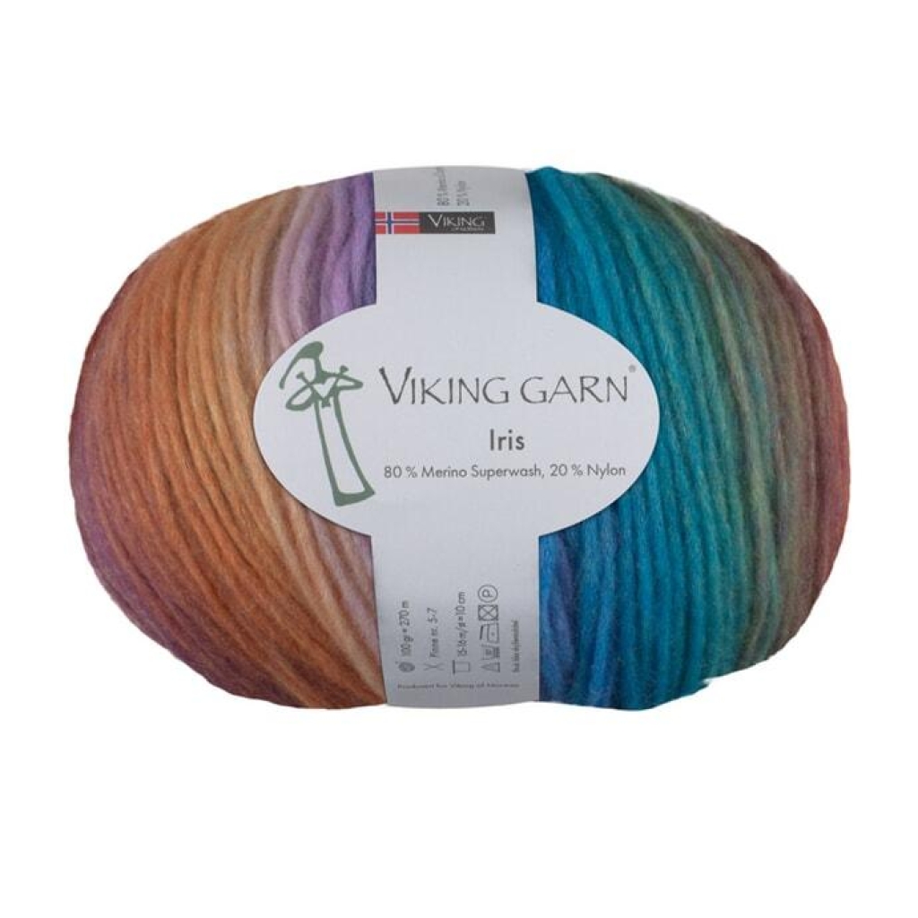 IRIS Multi brun/blå - 449