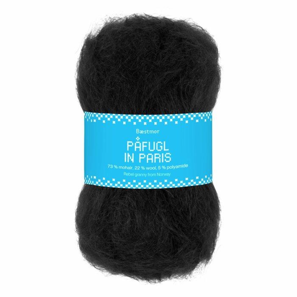 PÅFUGL IN PARIS Black - 0090