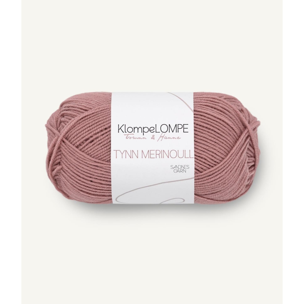 4032 KL Tynn Merinoull Pudderrosa