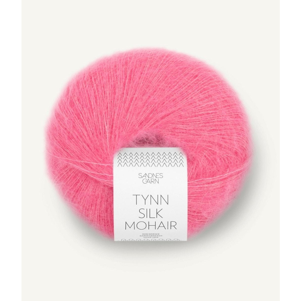 4315 Tynn Silk Mohair Bubblegum Pink