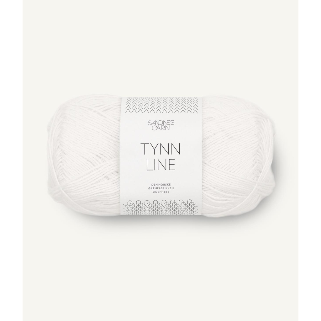 1002 Tynn Line Hvit