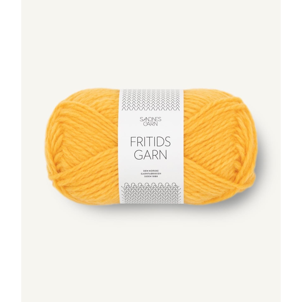 2206 Fritidsgarn Gul