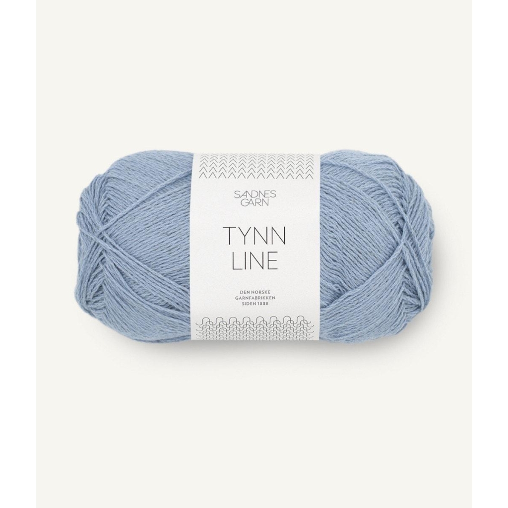 6032 Tynn Line Blå Hortensia