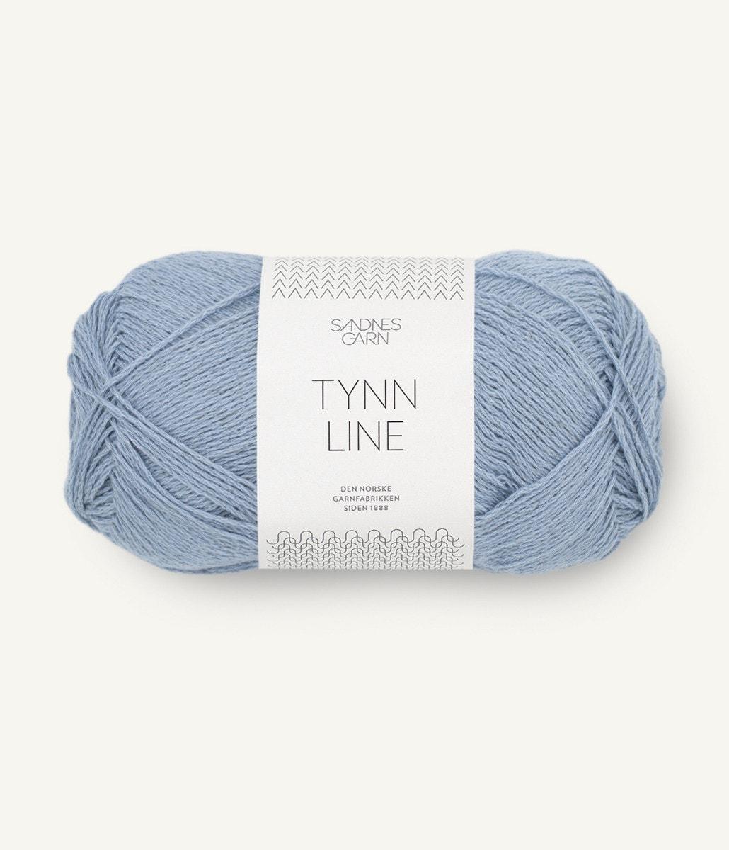6032 Tynn Line Blå Hortensia
