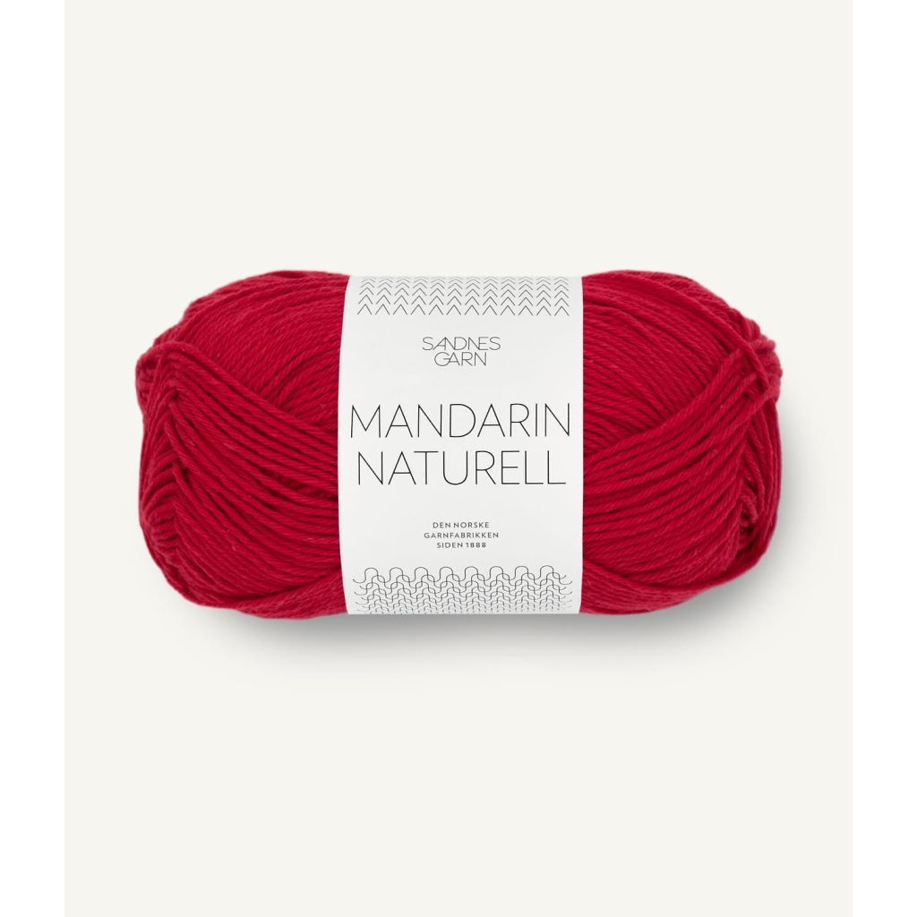 4219 Mandarin Naturell Rød