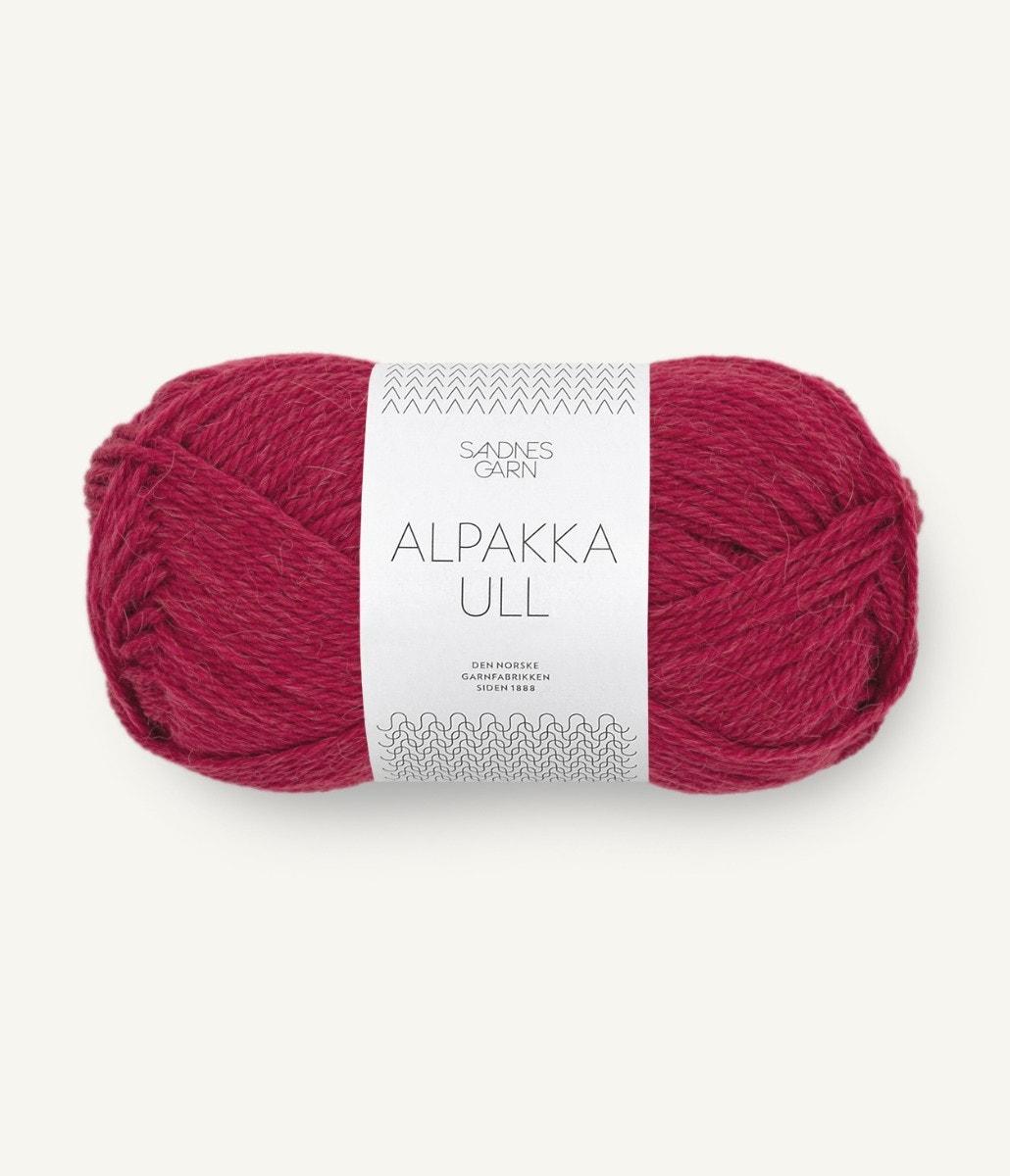 4255 Alpakka Ull Rumba Red Nm 8,0/4