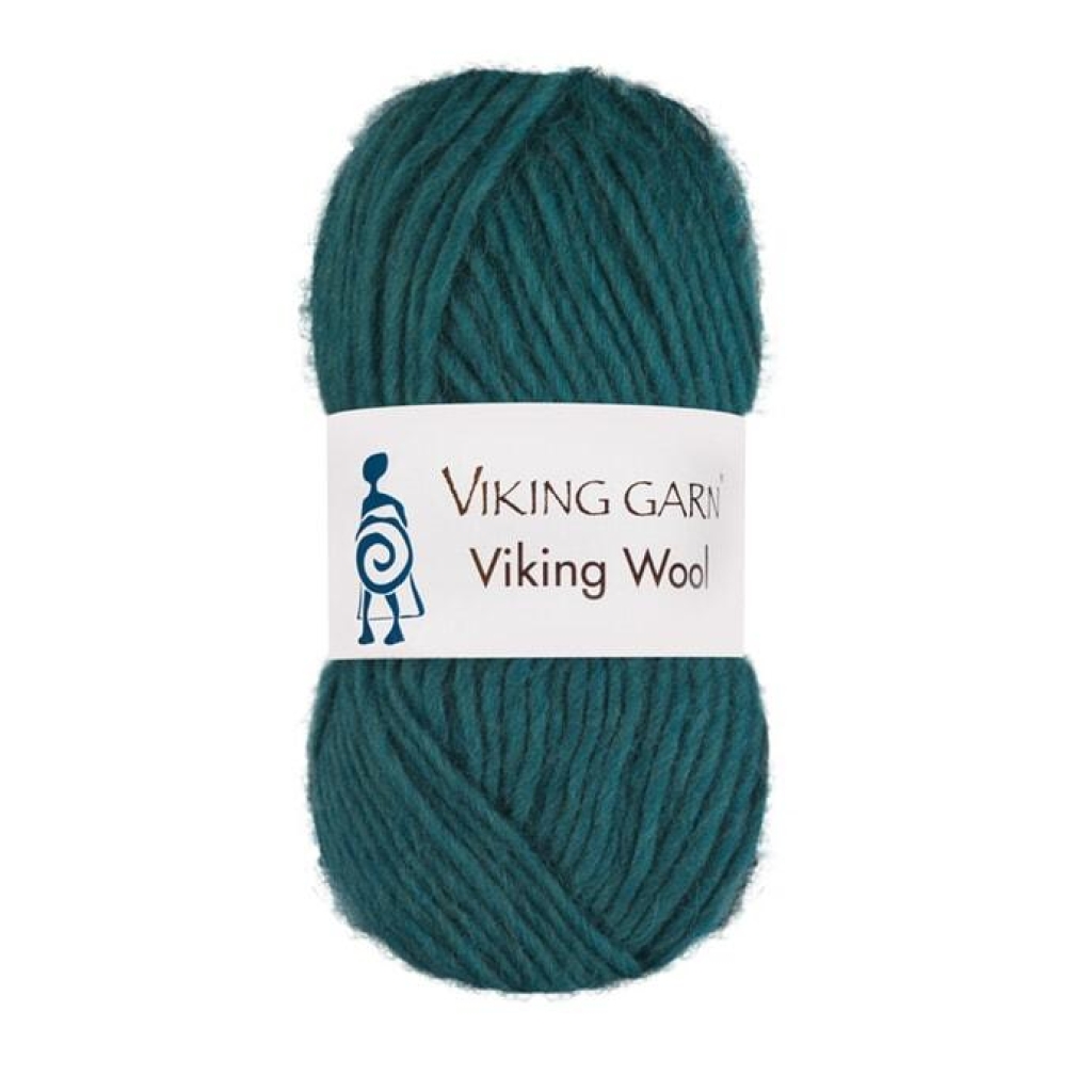 VIKING WOOL Skoggrønn - 533