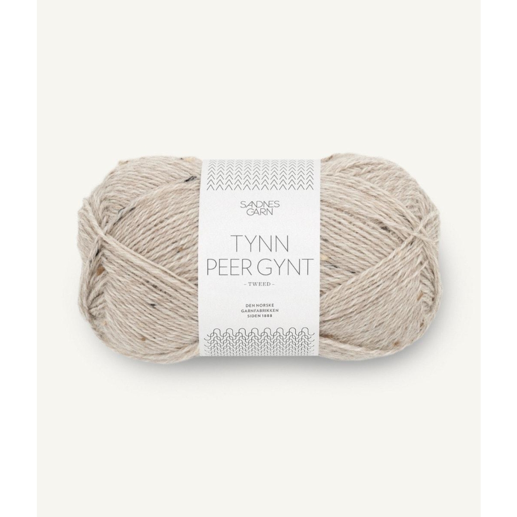 2655 Tynn Peer Gynt Gråbeige Tweed