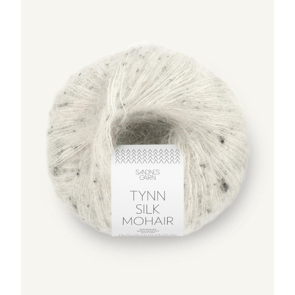 1199 Tynn Silk Mohair Salt'n Pepper Tweed