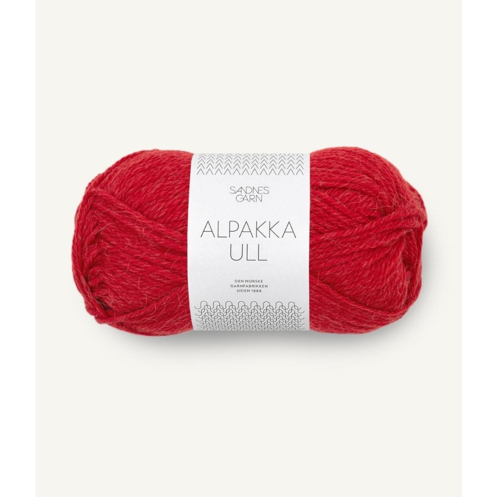 4227 Alpakka Ull Equestrian Red Nm 8,0/4
