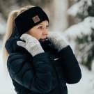 Headband Knit Black-Stinky