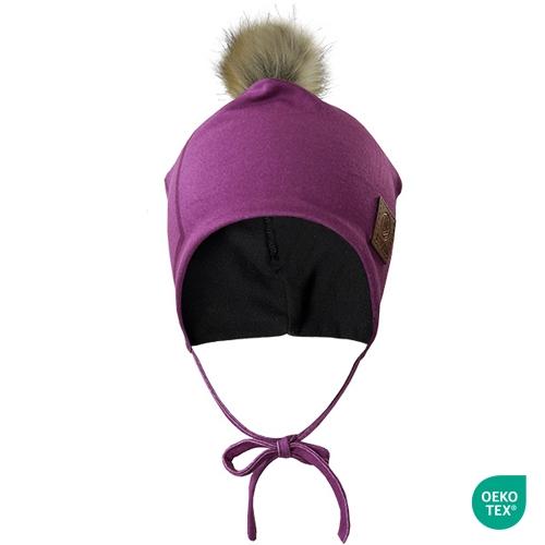 Kids Krone Lyng Lue med knyting og dusk