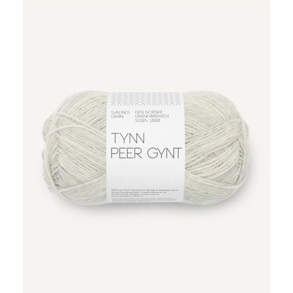 1021 Tynn Peer Gynt Lys Gråmelert