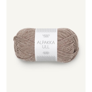 2650 Alpakka Ull Beigemelert