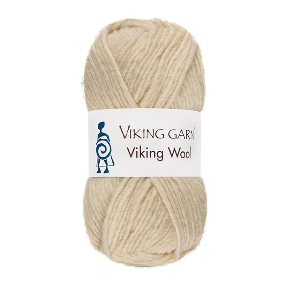 VIKING WOOL Naturhvit - 502