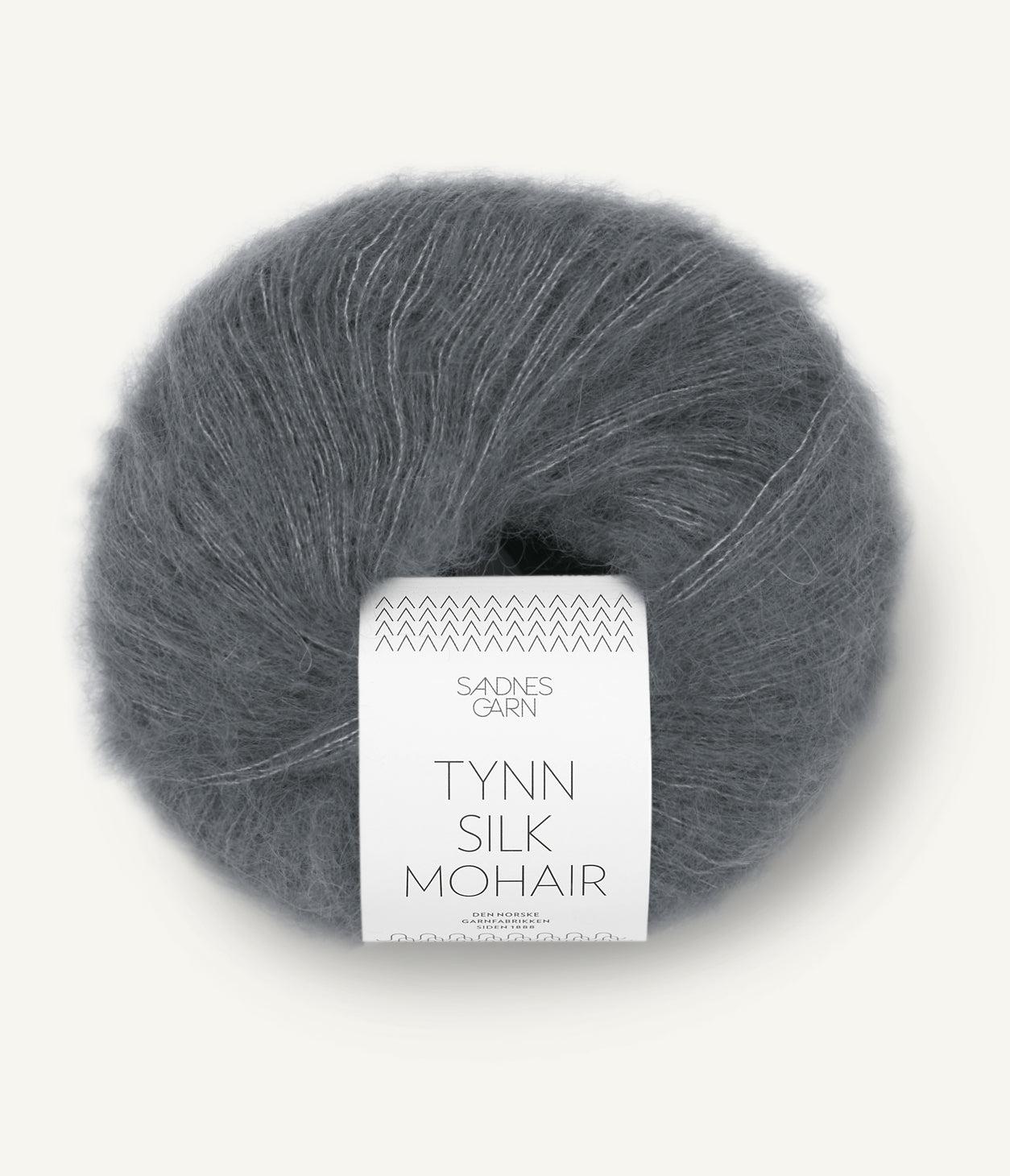 Tynn Silk Mohair Stålgrå 6707