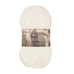 ECO HIGHLAND WOOL Hvit - 200