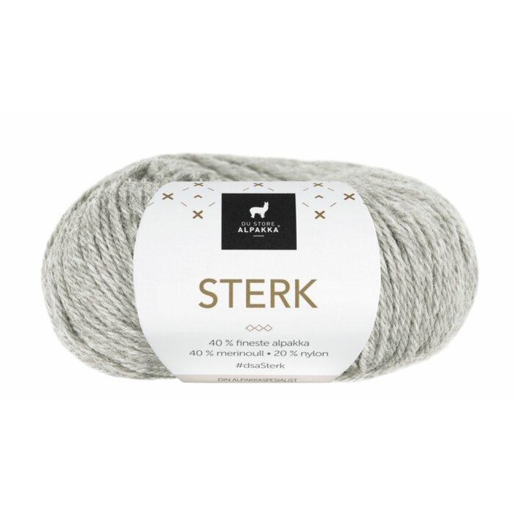STERK Lys grå melert - 841