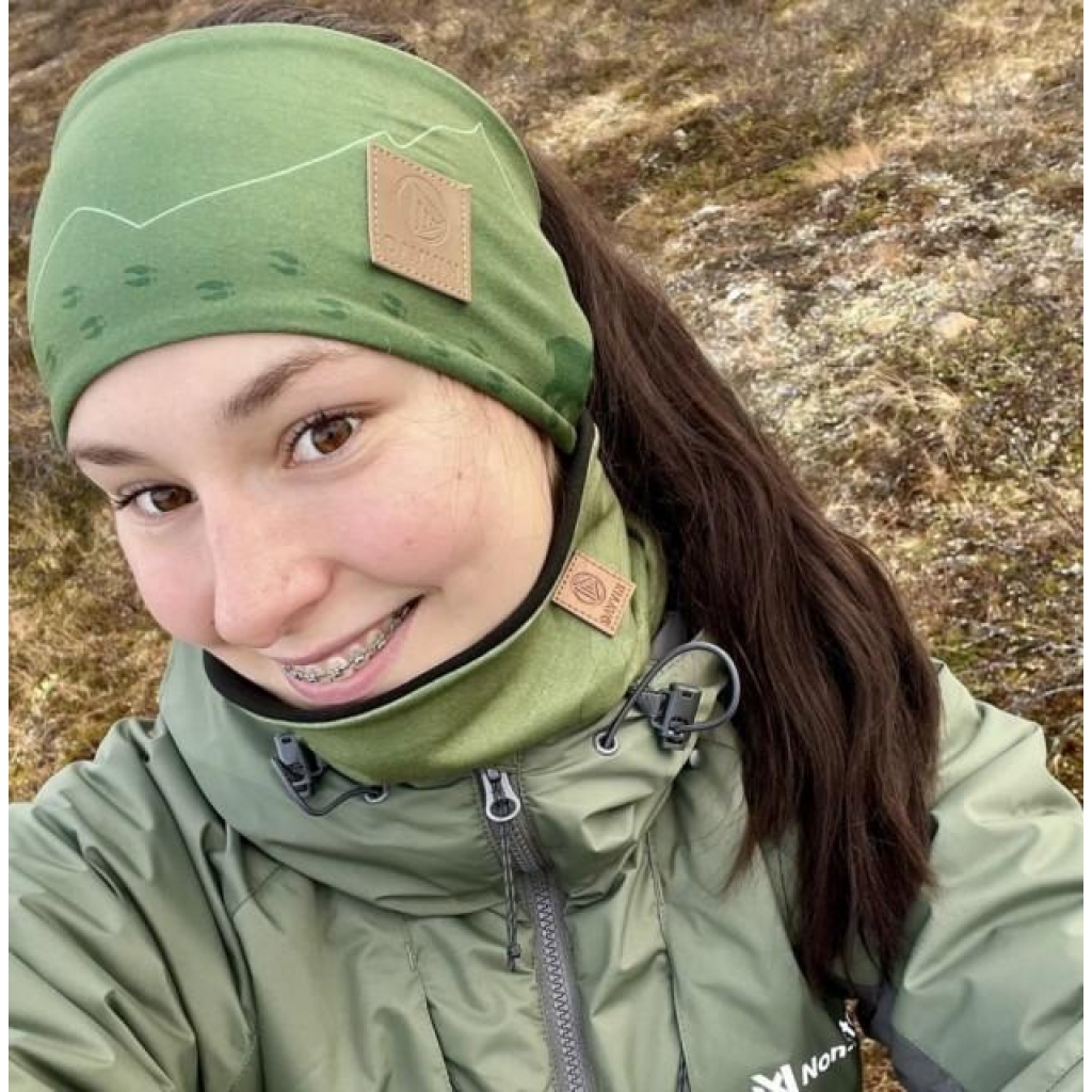 Reindeer Grønn Headband