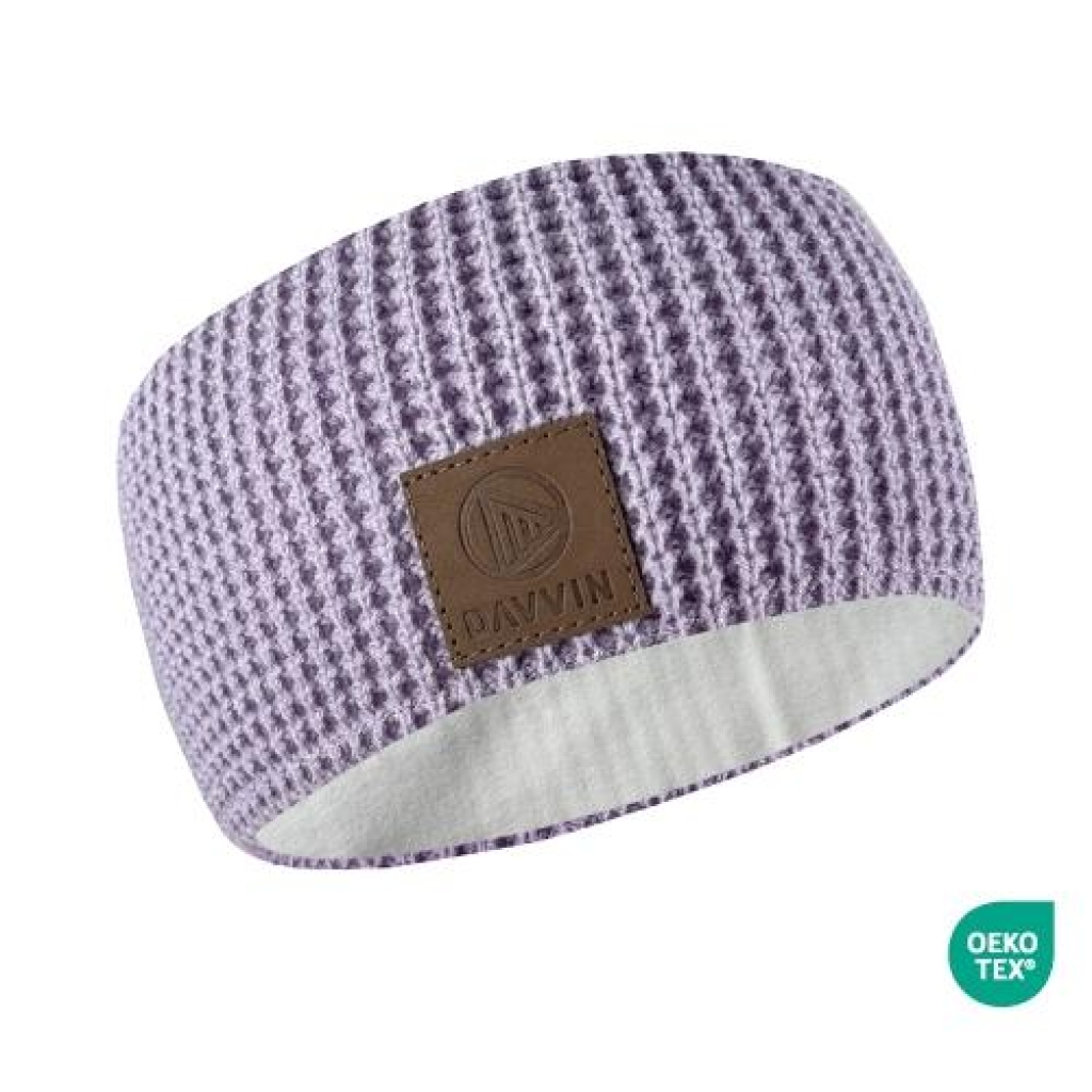 Laslettind Headband Knit Lavendel