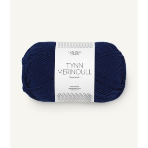 5575 Tynn Merinoull Marineblå