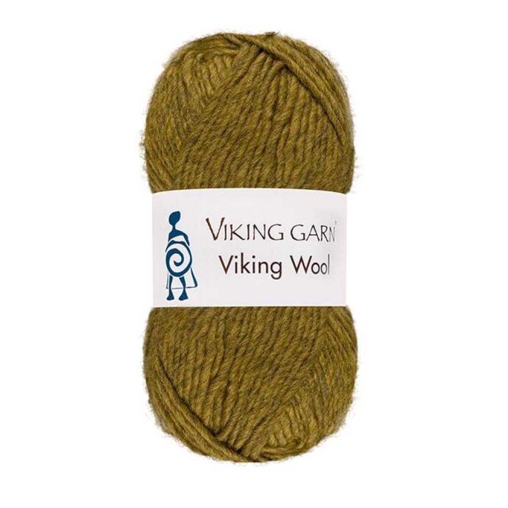 VIKING WOOL Gulgrønn - 544