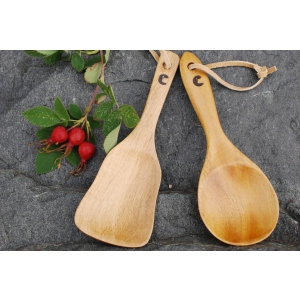 Trebestikk set sleiv-ose for tur