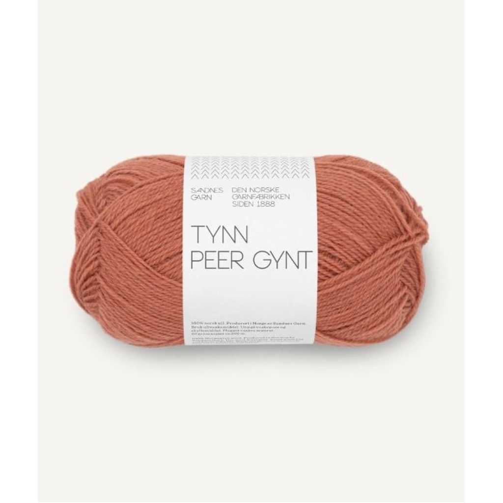 3535 Tynn Peer Gynt Lys Kobberbrun