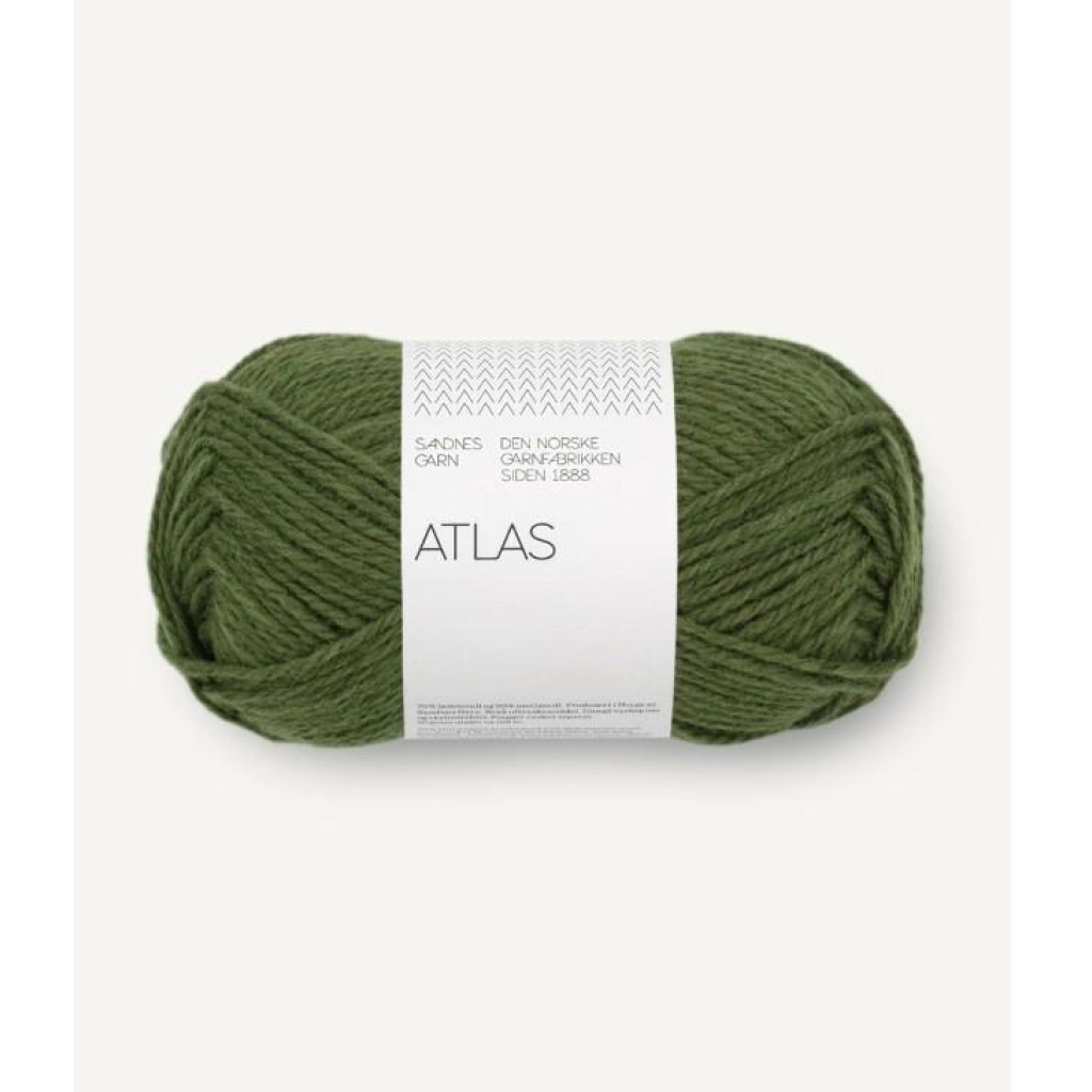 9072 Atlas Mørk grønnmelert