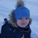 Kids Kovtindan Blue Lue med knyting og dusk