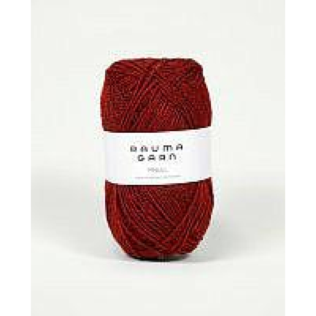 FINULL 4120 Rød mørkmelert