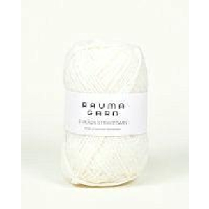 3-TR. STRIKKEGARN Hvit - 100