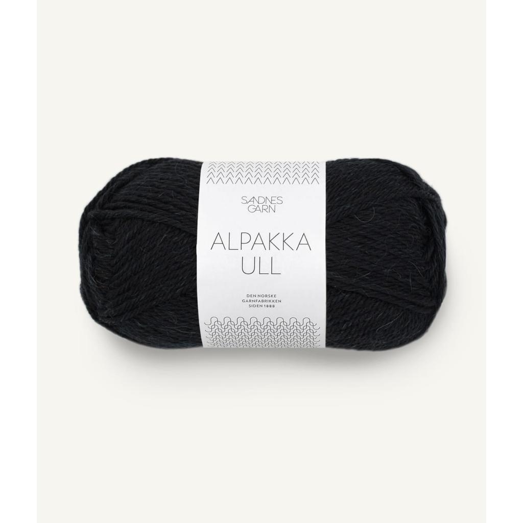 1099 Alpakka Ull Sort