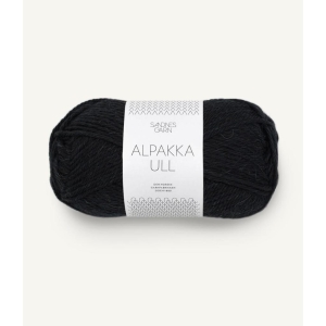 1099 Alpakka Ull Sort