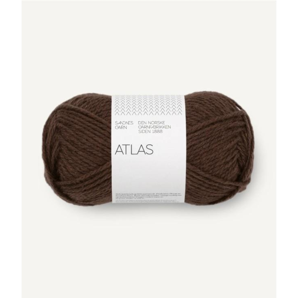 3591 Atlas Mørk brunmelert
