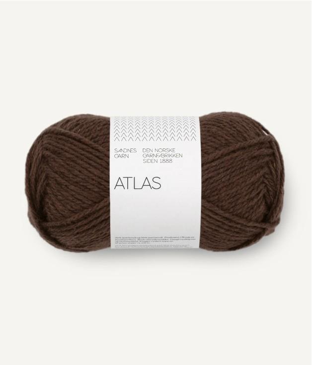 3591 Atlas Mørk brunmelert