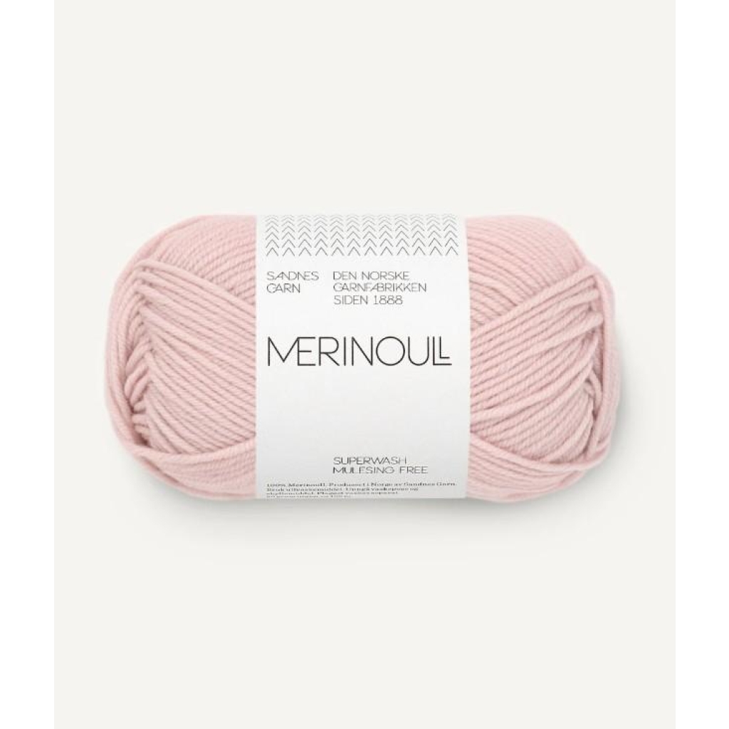 3511 Merinoull Pudder Rosa