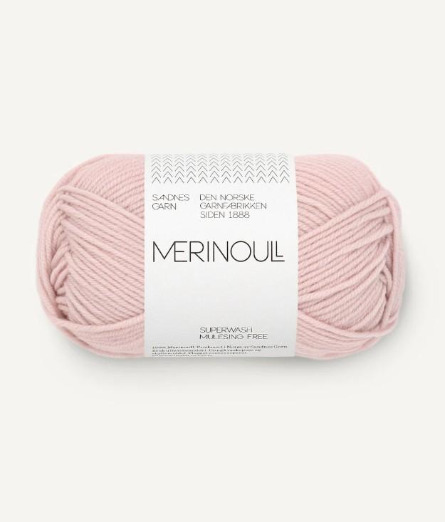 3511 Merinoull Pudder Rosa