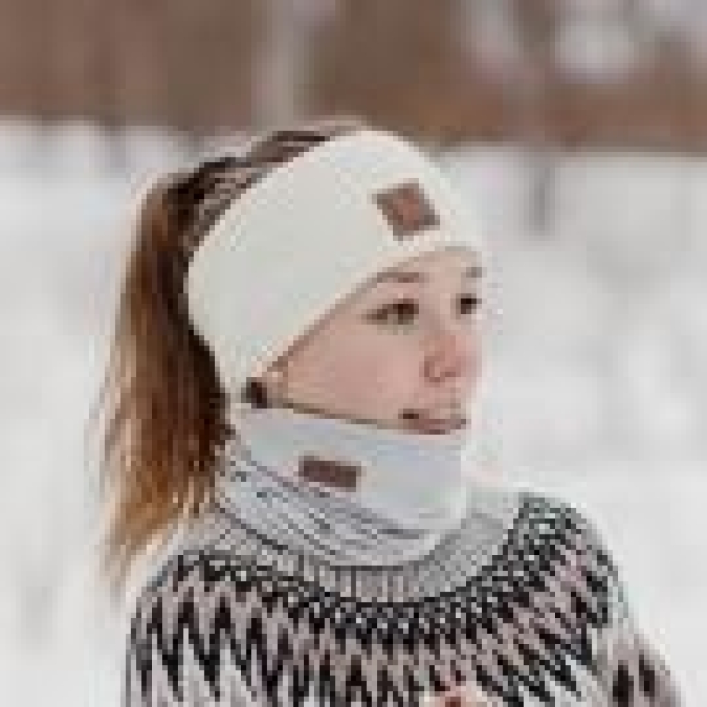 Headband Knit Ivory-Snorkmaiden