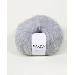 Alpakka Lin Lys grå