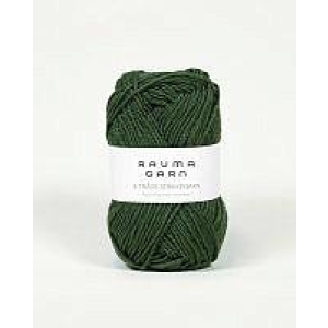 3-TR. STRIKKEGARN Mørk mosegrønn - 1561