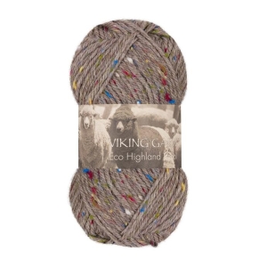 ECO HIGHLAND WOOL Grå tweed - 274
