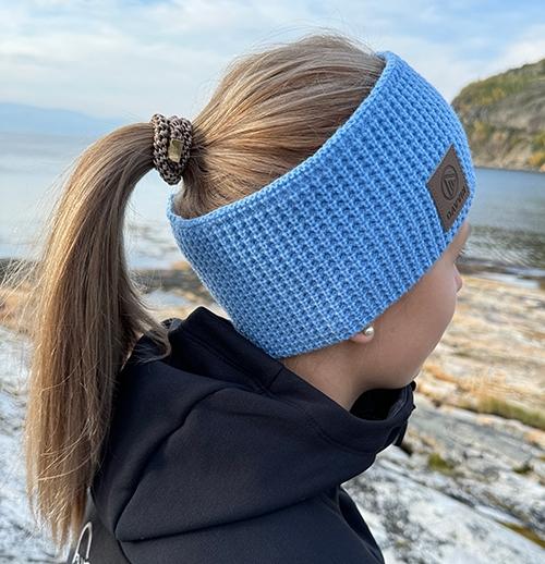Laslettind Headband Knit Kornblomst