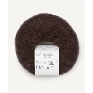 3591 Tynn Silk Mohair Chocolate Plum