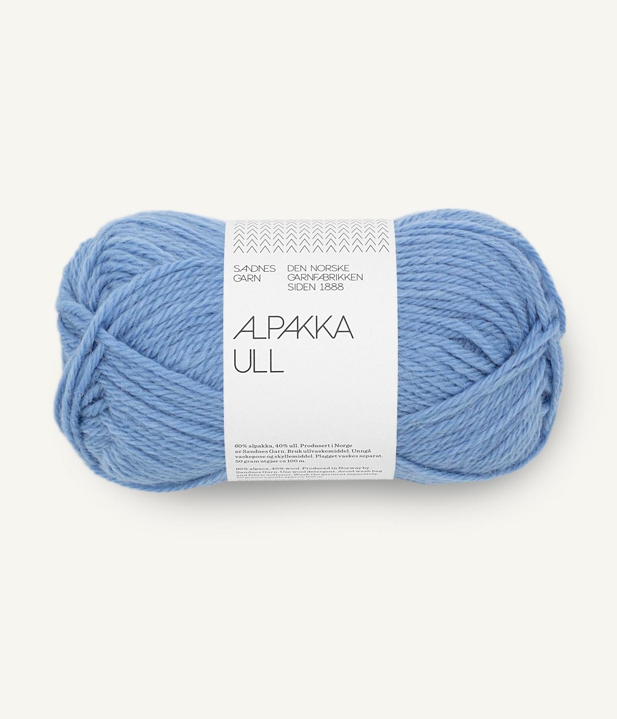 5824 Alpakka Ull Provence blue Nm 8,0/4