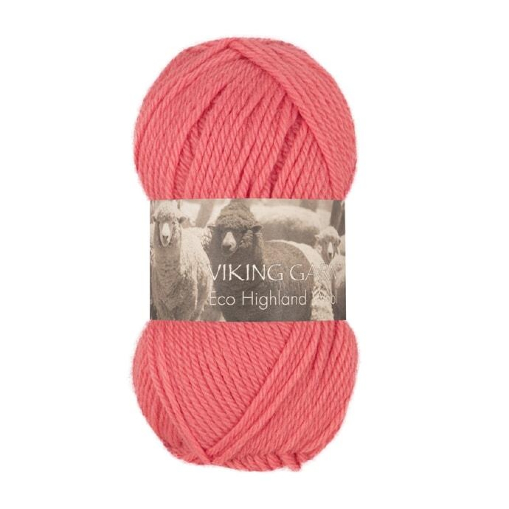 ECO HIGHLAND WOOL Korall - 264