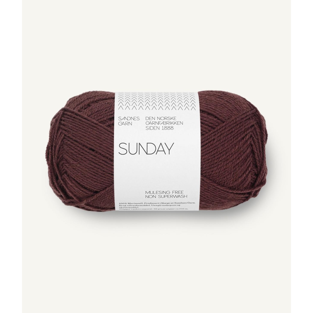 4381 Sunday Dark fudge 3x2/28